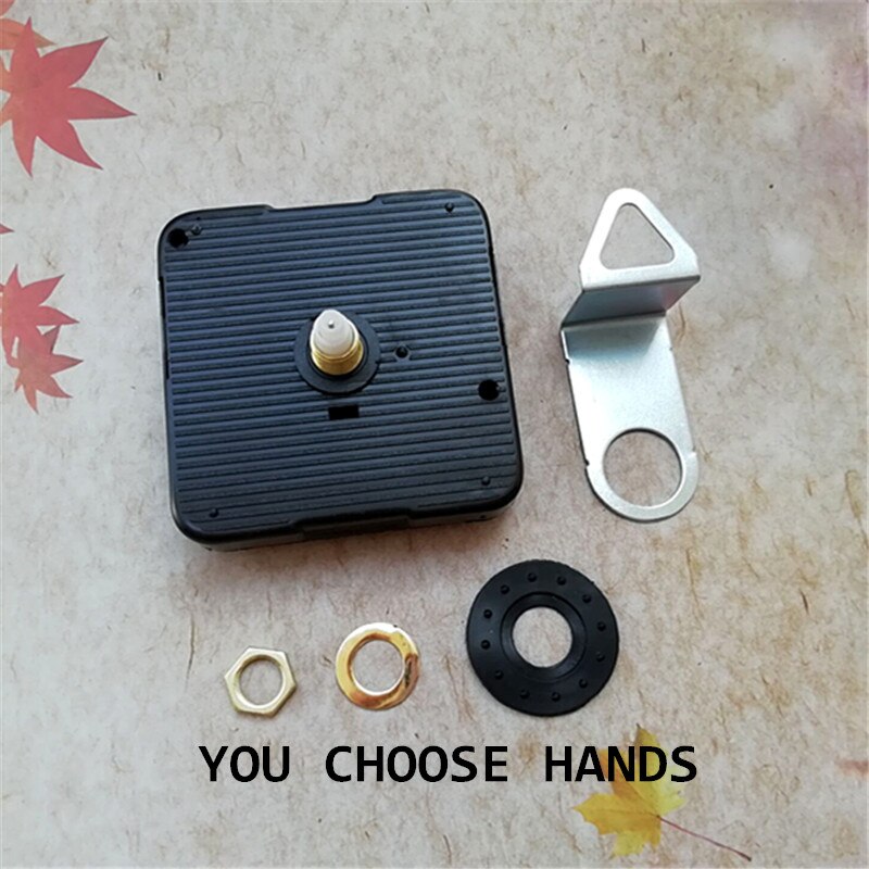 10PCS 13MM Shaft Sweep Silent Clock Quartz Movement Fit Up with Clock Hands DIY Wall Clock