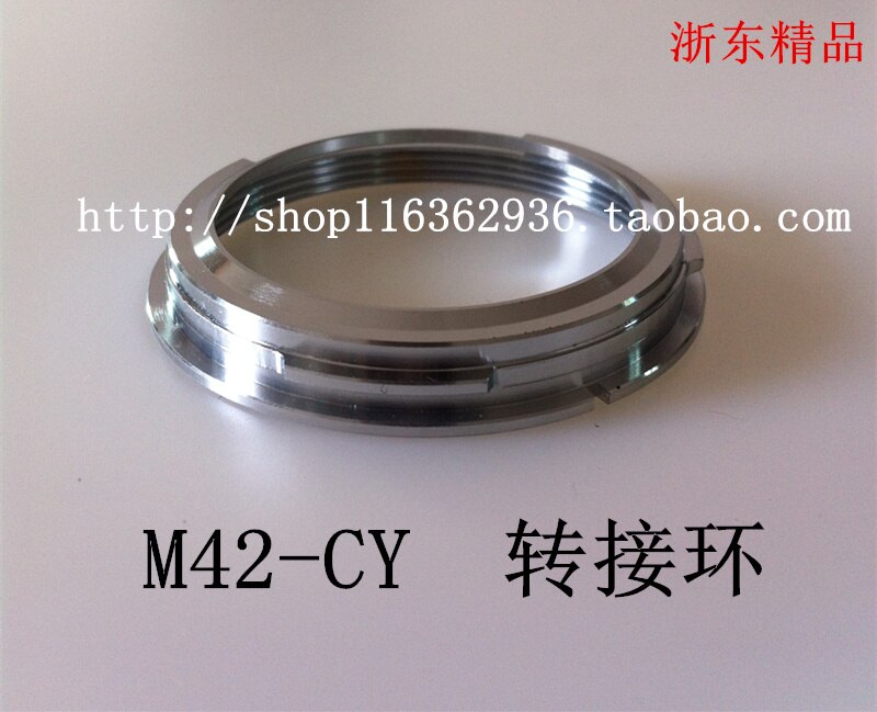 Bague adaptateur M42-cy pour objectif m42 42mm 42 à Contax Yashica C/Y CY caméra