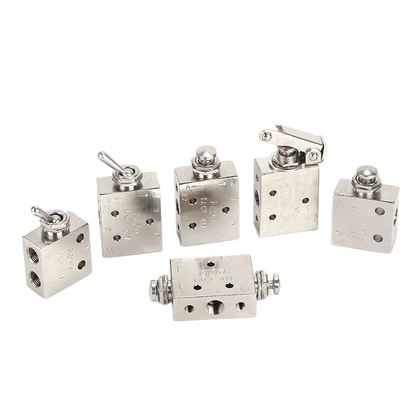 Luft pneumatisk mekanisk ventil vippeknap tac 2-41v 31v 41p 31p 41pp tac -4v 4p 3p 3v tv -3s