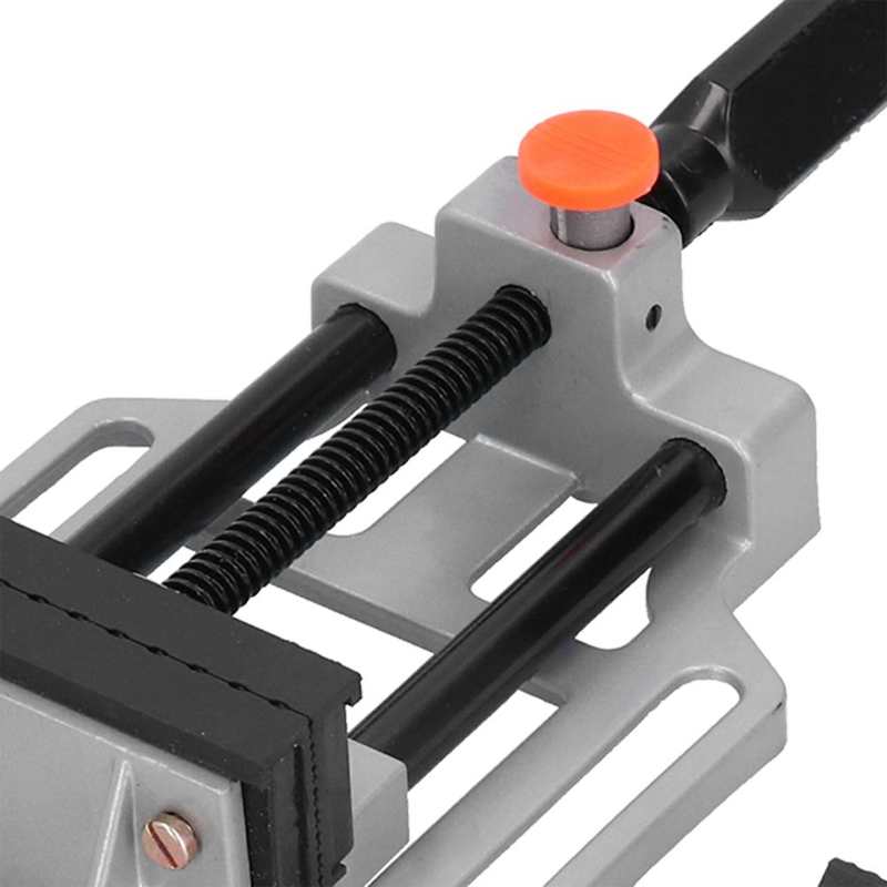 Clamp Press Vise Flat Push Clamping Bench Drilling Vice Machine Hand Operated Tools Drilling Clamp Machine Vice