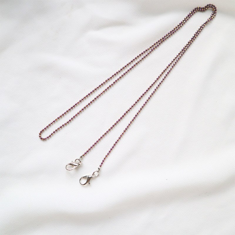 Chaînes de masquage de lunettes de soleil pour femmes, plusieurs chaînes de lunettes en cristal acrylique et perles, bijoux: 10