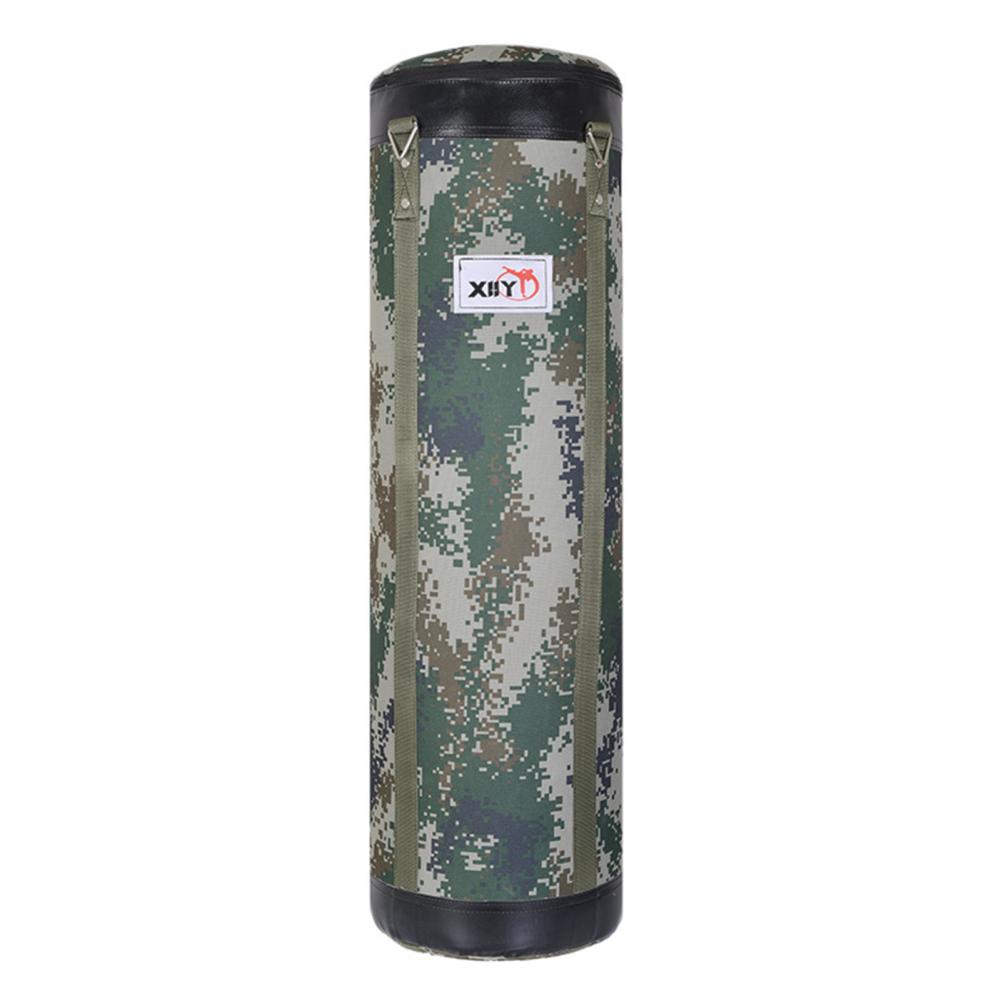 Canvas Hanging Boxing Bag High Strength Good Toughness Empty Punching Bags Fitness Boxing Sandbag for Gym: Camouflage 80 cm