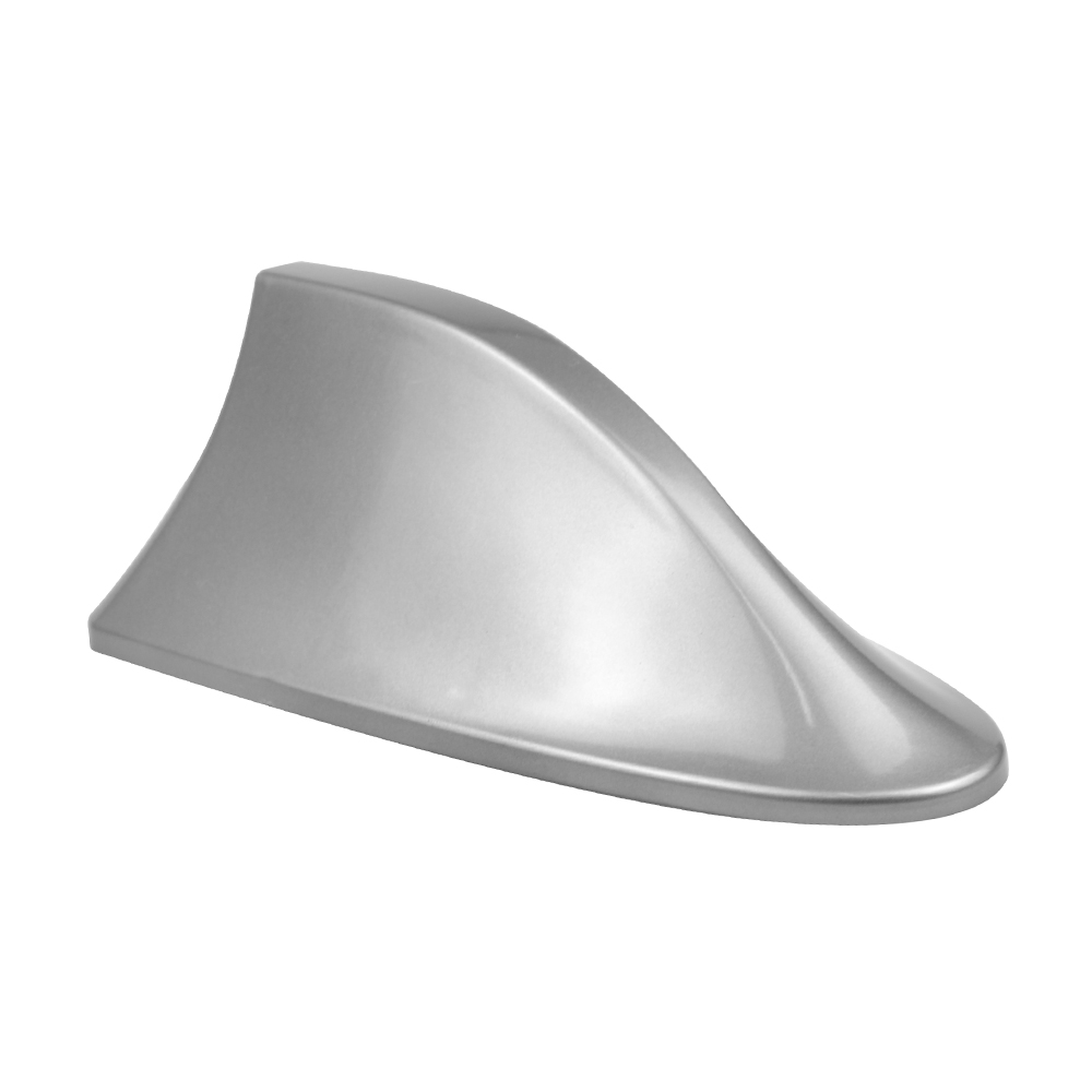 Radio de coche con forma de aleta de tiburón, antena de tiburón para coche, de señal de Radio Fm para Seat Ibiza 6j, accesorios para vehículos: Gris