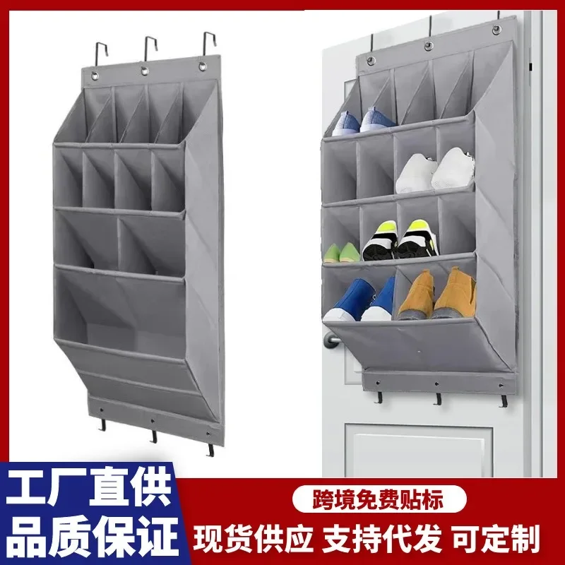 Deurschoenorganizer Hangend schoenenrek met 11/12 Pocket Rack Organizer Ruimtebesparend Wandgemonteerde Oxford-houder Garderobe-organizer