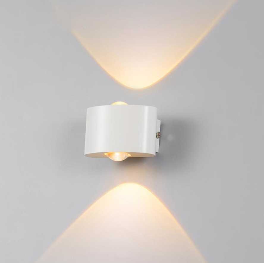 Ip65 outdoor wandlampen 2W 4W 6W 8W outdoor led lamp: 2LED 2W white one / warm white 3000K
