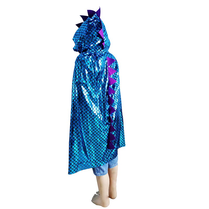 Halloween spøgelse kappe til børn børn skræmmende kostumer performance kostume dyre kjole børn dinosaur kappe