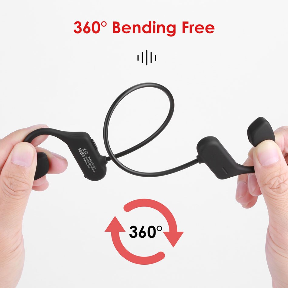 AS4 Luchtgeleiding Hoofdtelefoon Ultra Light Bluetooth 5.0 Draadloze Headset Open Oor Headset IPX5 Transpiratie Sport Koptelefoon
