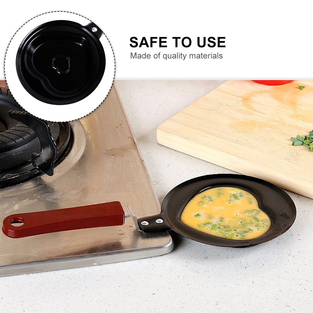 2 Stuks Mini Omelet Pan Anti-aanbak Ontbijt Pan Cartoon Ei Koekenpan Mini Koken Pan Voor Gebakken Eieren En Maken pannenkoek (Gemengde