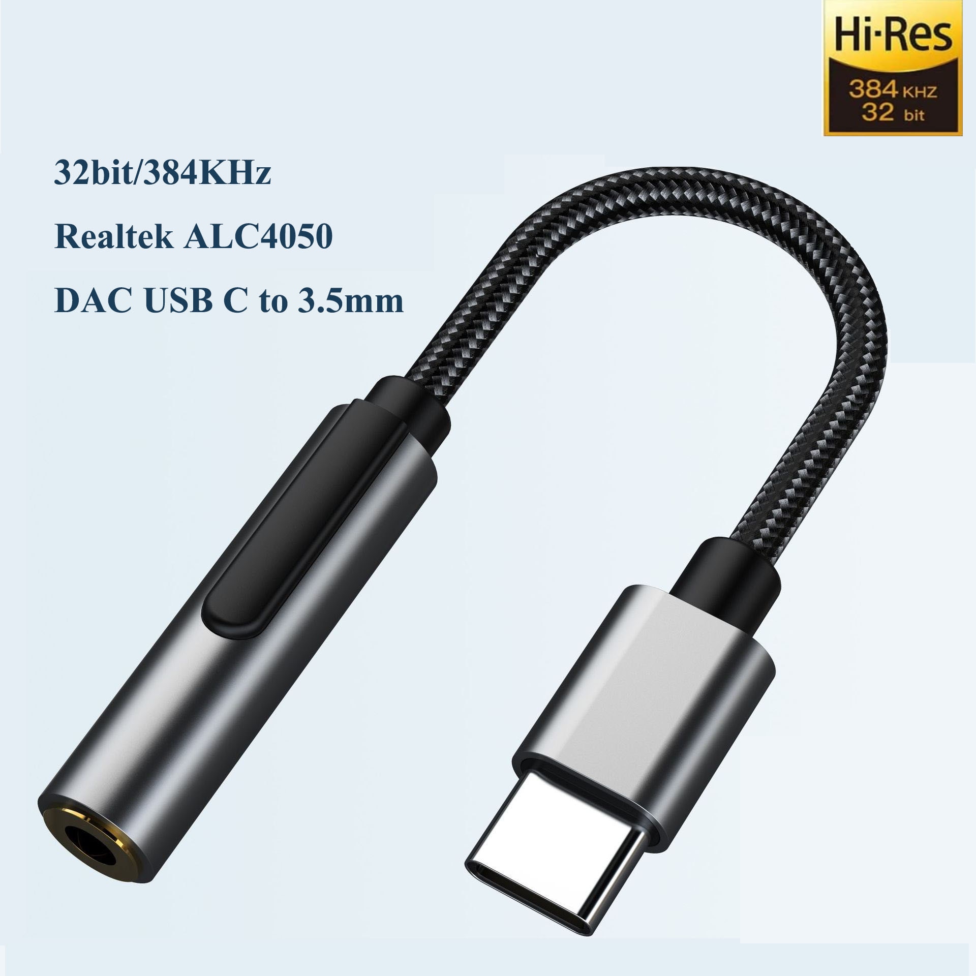 Amplificateur de casque de Type C à 3.5mm pour Google Pixel 2/3/4XL,Samsung Galaxy iPad