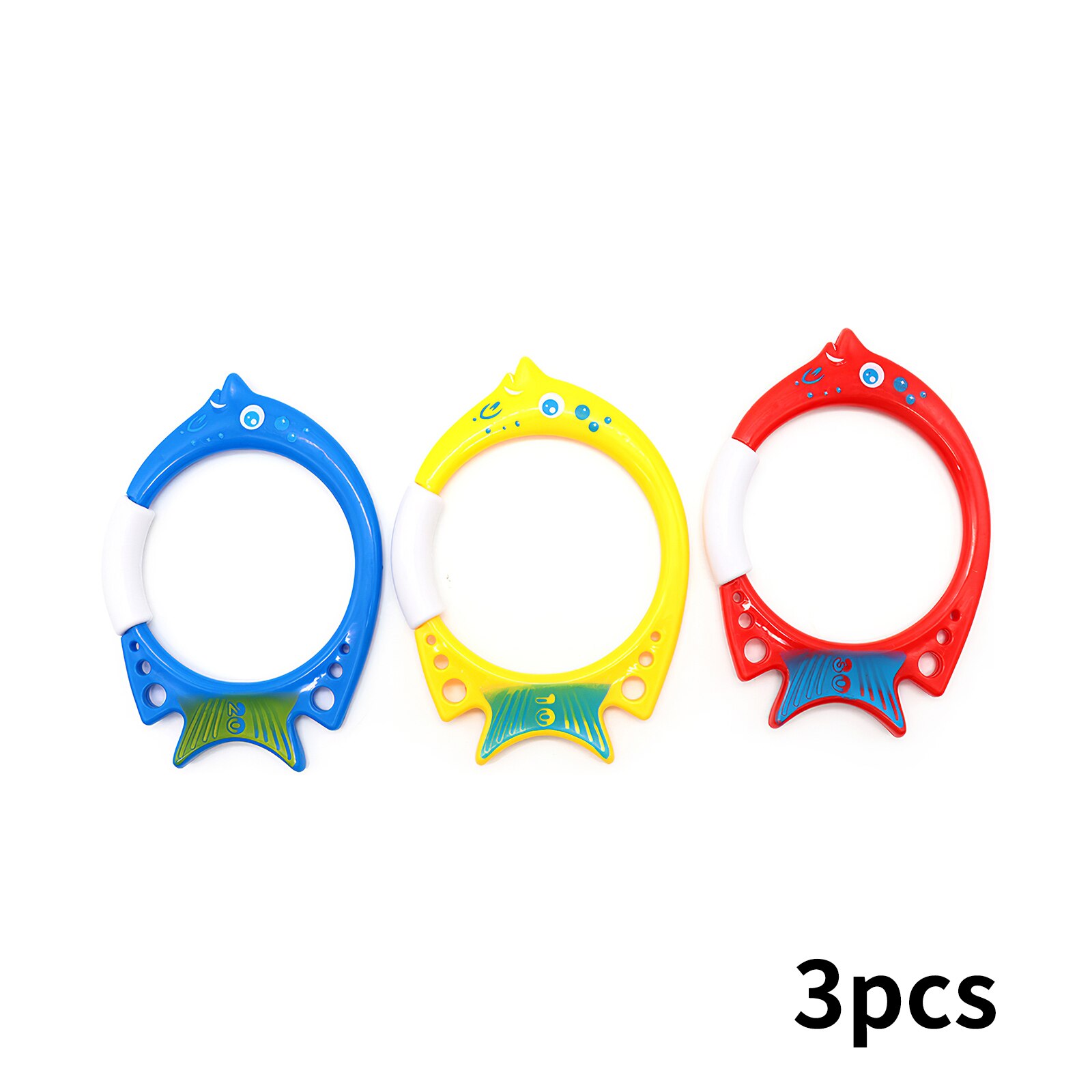 Juguete circular de peces para piscina, herramienta de práctica de natación de agua, Círculo de buceo, juguete de agarre en forma de pez, juego al aire libre para padres e hijos