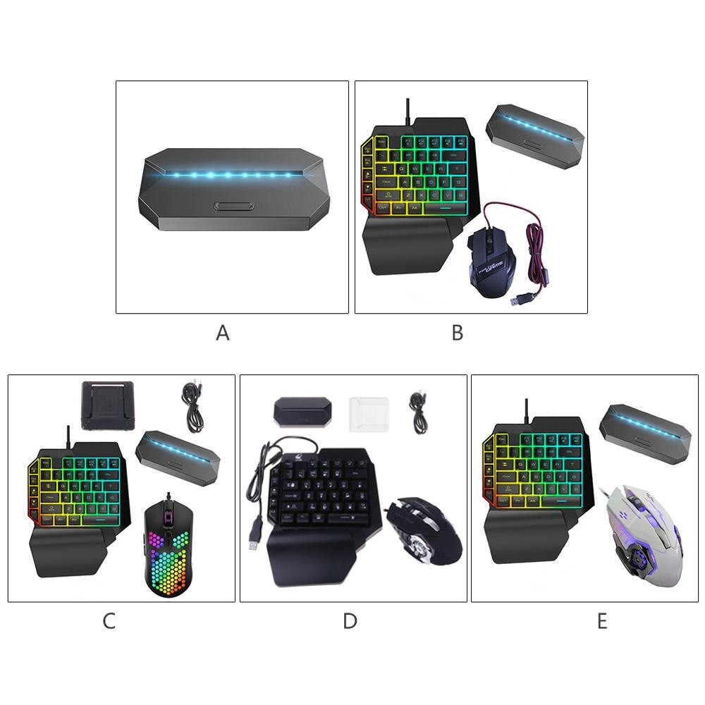 1 Pc G6 Keyboard Mouse Converter USB Extender for iPhone An-droid Mobile Phone Games