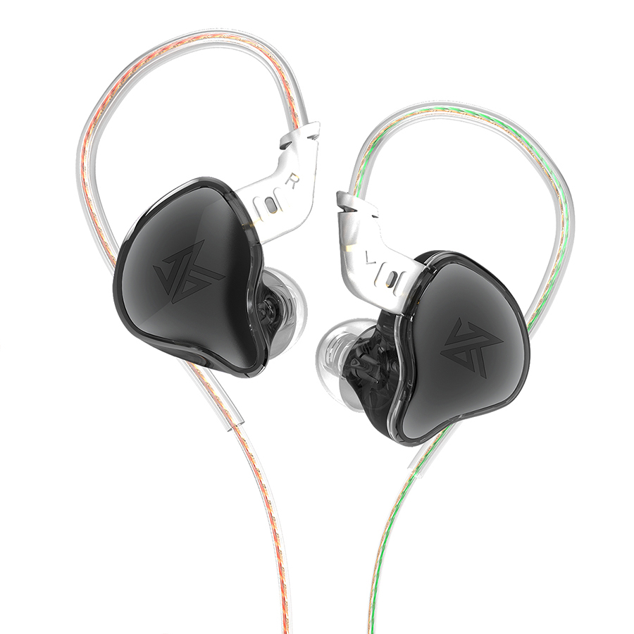 KZ EDC Earphones 1 Dynamic HIFI Bass Earbuds In Ear Monitor Headphones Sport Noise Cancelling Headse: Blue