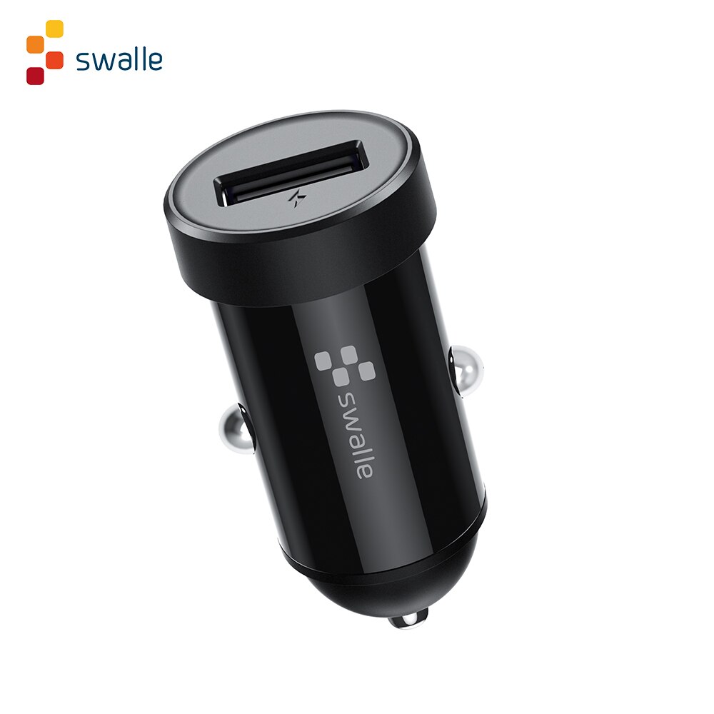 Swalle USB Car Charger For Mobile Phone Tablet GPS 2A Fast Charger Mini Car-Chargers Dual USB Car Phone Charger Adapter in Car: Default Title