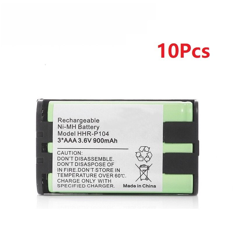 3.6V 900mah Home Phone Battery For Panasonic HHR-P104 HHR-P104A/1B HHRP104 Type 29 3*AAA NiMH 3.6V Rechargeable Battery: Blue