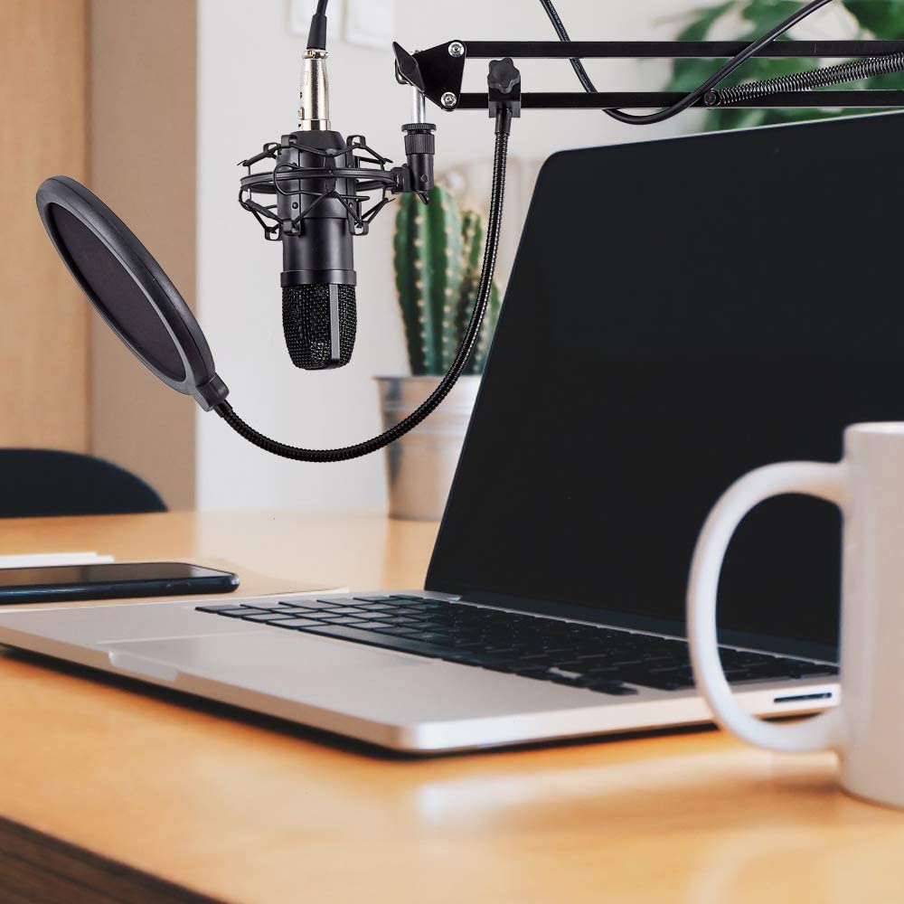 microfone bm 800 Studio Microphone Karaoke bm800 Condenser Sound Recording Microphone For computer