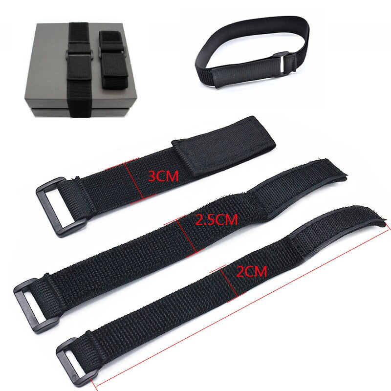 5pcs Elastic Reverse Buckle Velcros Nylon Elastic Band Hook Loop Cable Ties Velcroing Straps Sticky Fastener Tapes