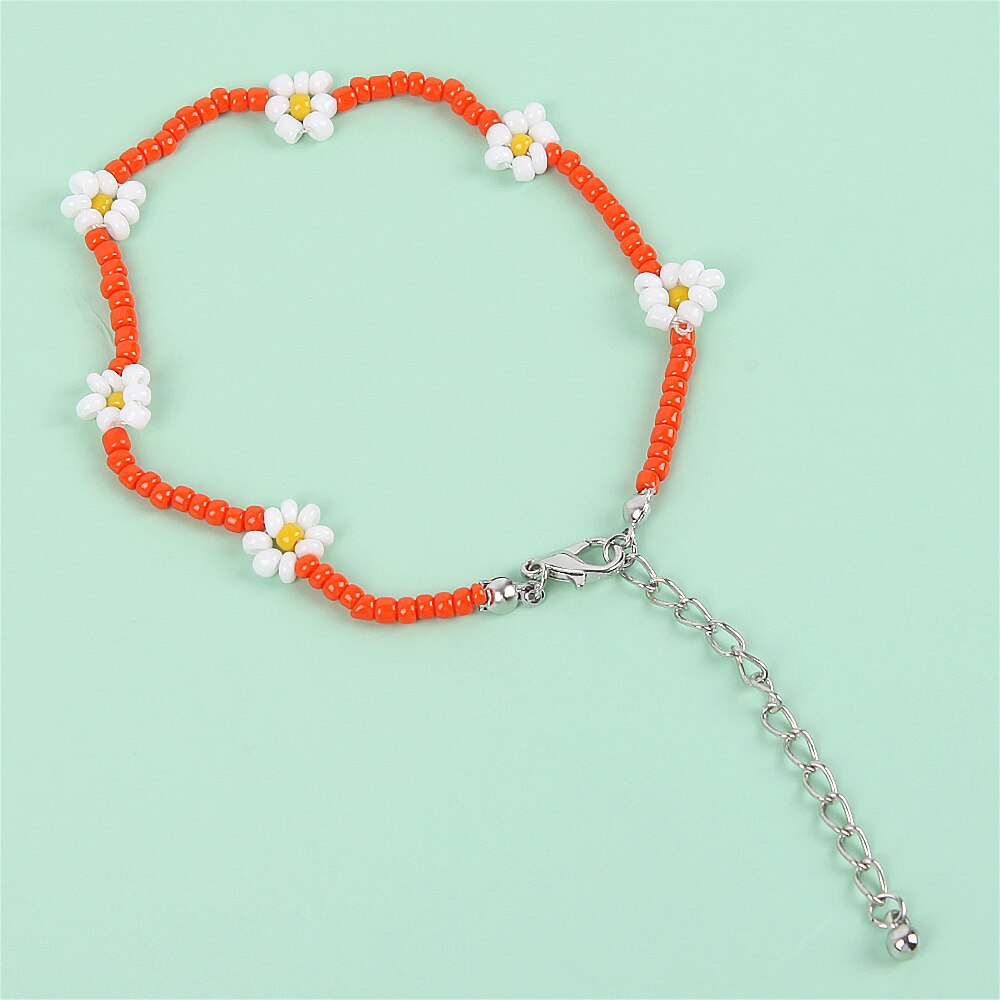Tobillera con forma de mariposa para mujer, joyería para el pie, pulsera descalza para la playa, correa para el tobillo, accesorios de joyería bohemios: B Beads Anklets