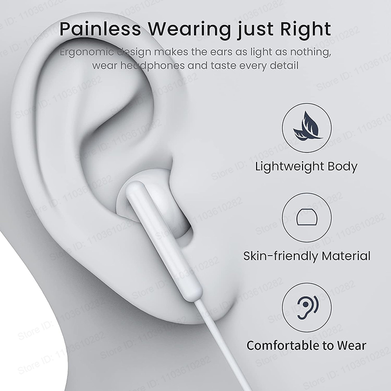 Original Kopfhörer für Apfel iPhone 6 6S 7 8 Plus 14 13 12 11 Profi Max X XS XR in-Ohr-Kopfhörer Kabelgebundenes Headset Telefonzubehör