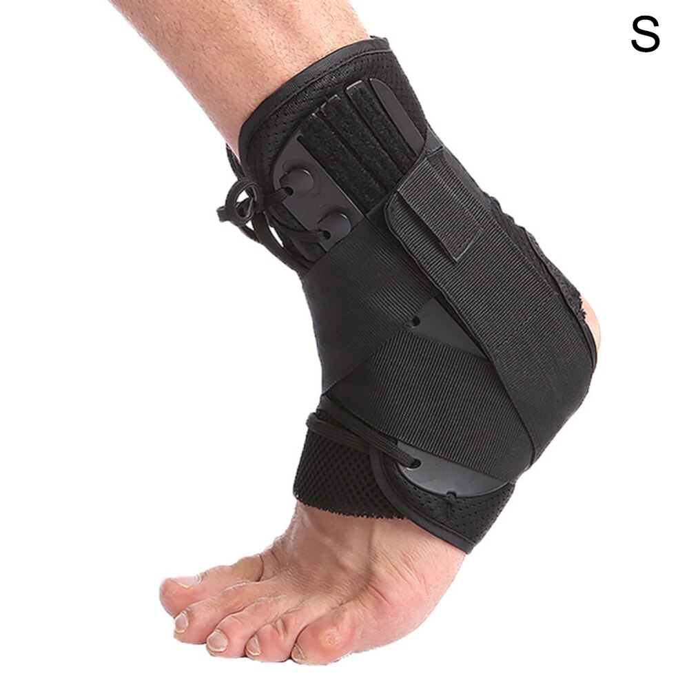 Enkelbrace Ondersteuning Sport Verstelbare Enkelbandjes Voet Orthese Stabilisator: Black blue / S