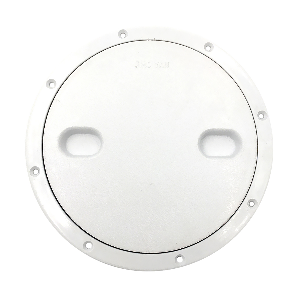 Marine Boat RV White 10.49' Access Hatch Cover Screw Out Deck Plate