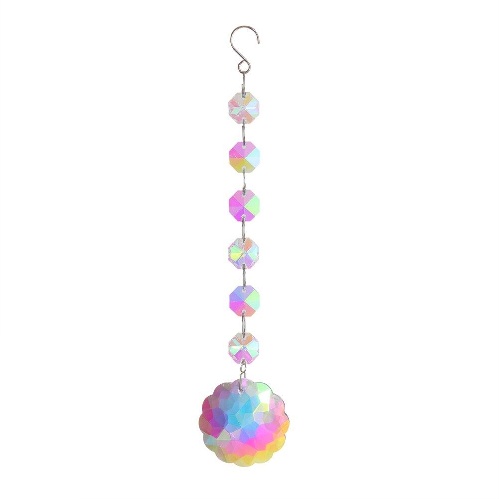 Prism Sun catcher Hanging Window Crystals Rainbow Sun Catcher Crystal Sun Catcher Summer Garden Decoration Windchimes Pendant