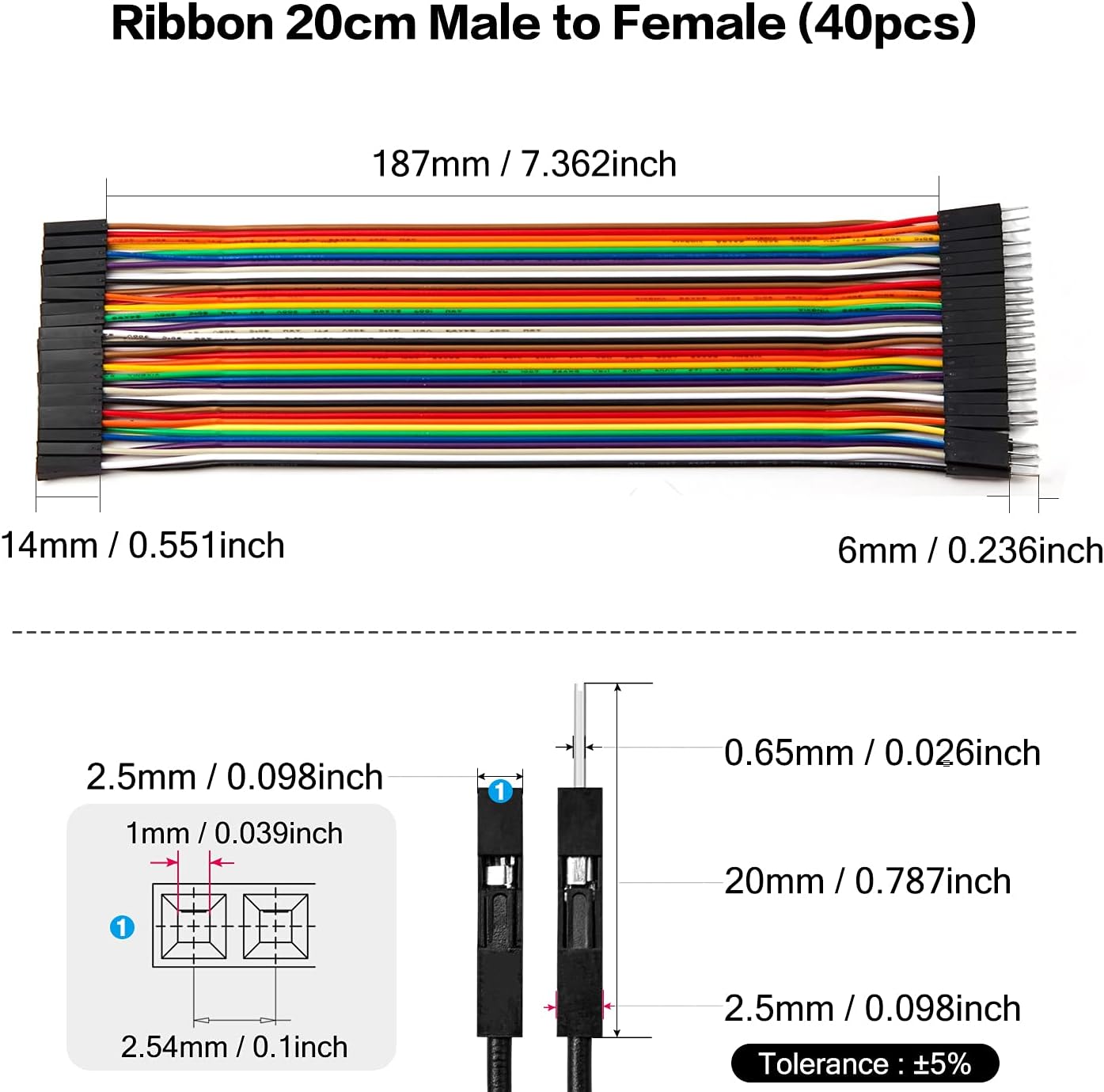 40PIN Dupont Line 10cm 20 30CM Male to Male + Female to Male + Female to Female Jumper Wire Dupont Connector Cable for arduino: CC150