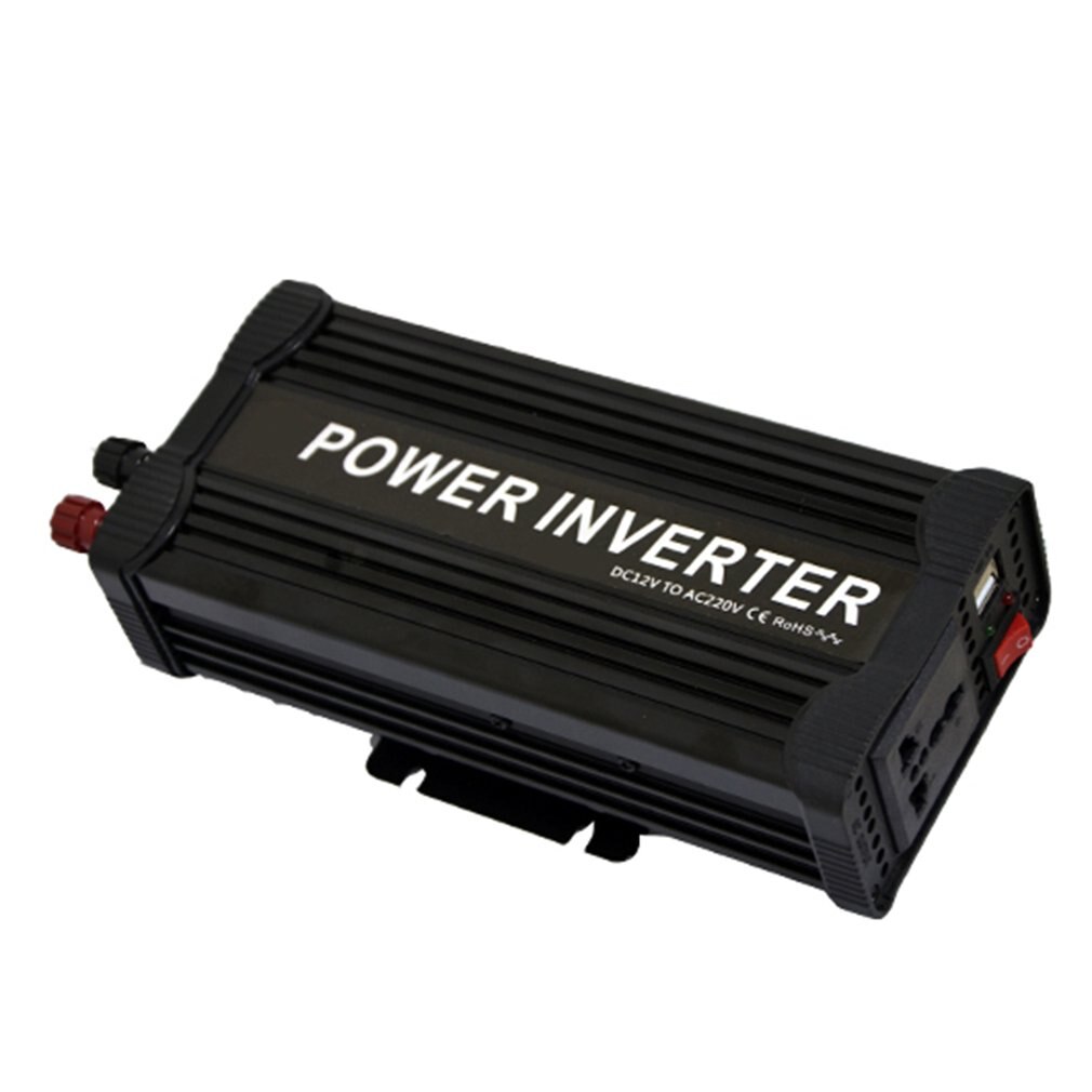 DC 12V To AC 220V Car Inverter Power Adapter Modified Sine Wave Car Voltage Adapter MCU Control Car Charger Easy Carrying