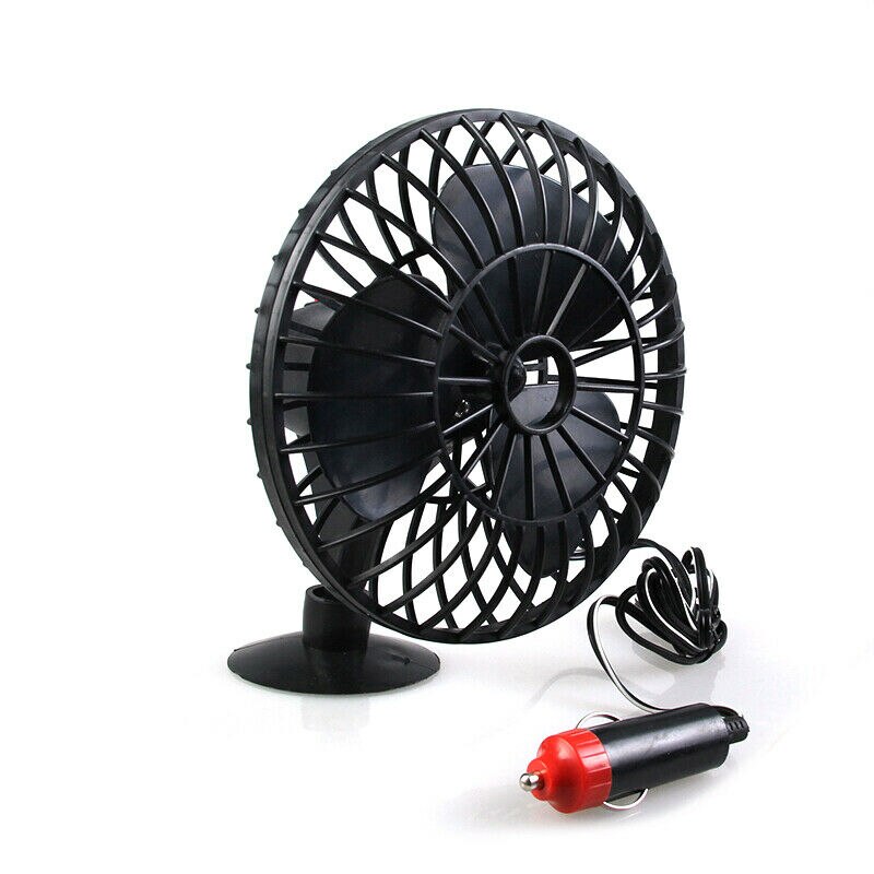 Mini ventilateur d'adsorption avec une ventouse accessoires noirs remplace alimenté