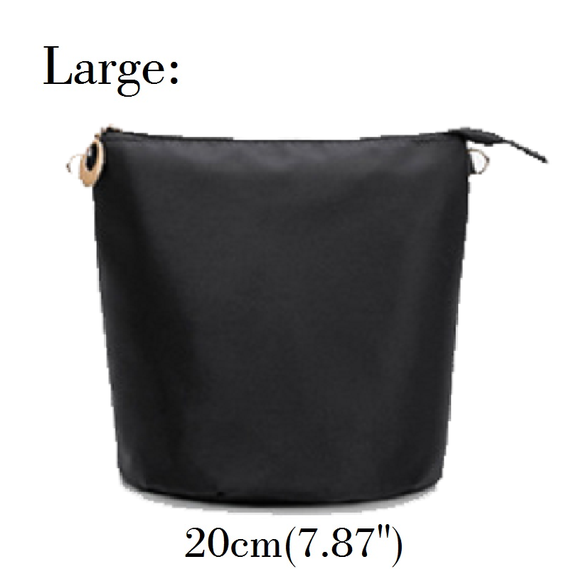 Organizer Bag for Bucket Handbag Bucket Bag Inserts (Apricot, Black, Coffee): Red