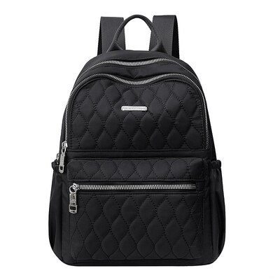 Vento Marea Reise Frauen Rucksack lässig Wasserdichte Jugend Dame Tasche Weiblichen Große Kapazität frauen Schulter Taschen verrotten Rucksack: Schwarz Rucksack