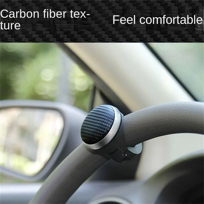 Manopola di rotazione del ripetitore del volante dell'auto maniglia di alimentazione del cuscinetto di rotazione di 360 gradi sterzo ausiliario sferico di controllo della mano: Default Title