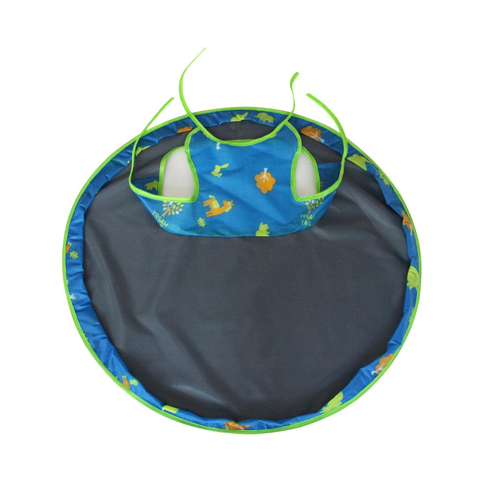 Baby Feeding Saucer Pad Mat Highchair Cover Anti-dirty Table Pad Germ Prevents Food And Toys Falling To Floor: F