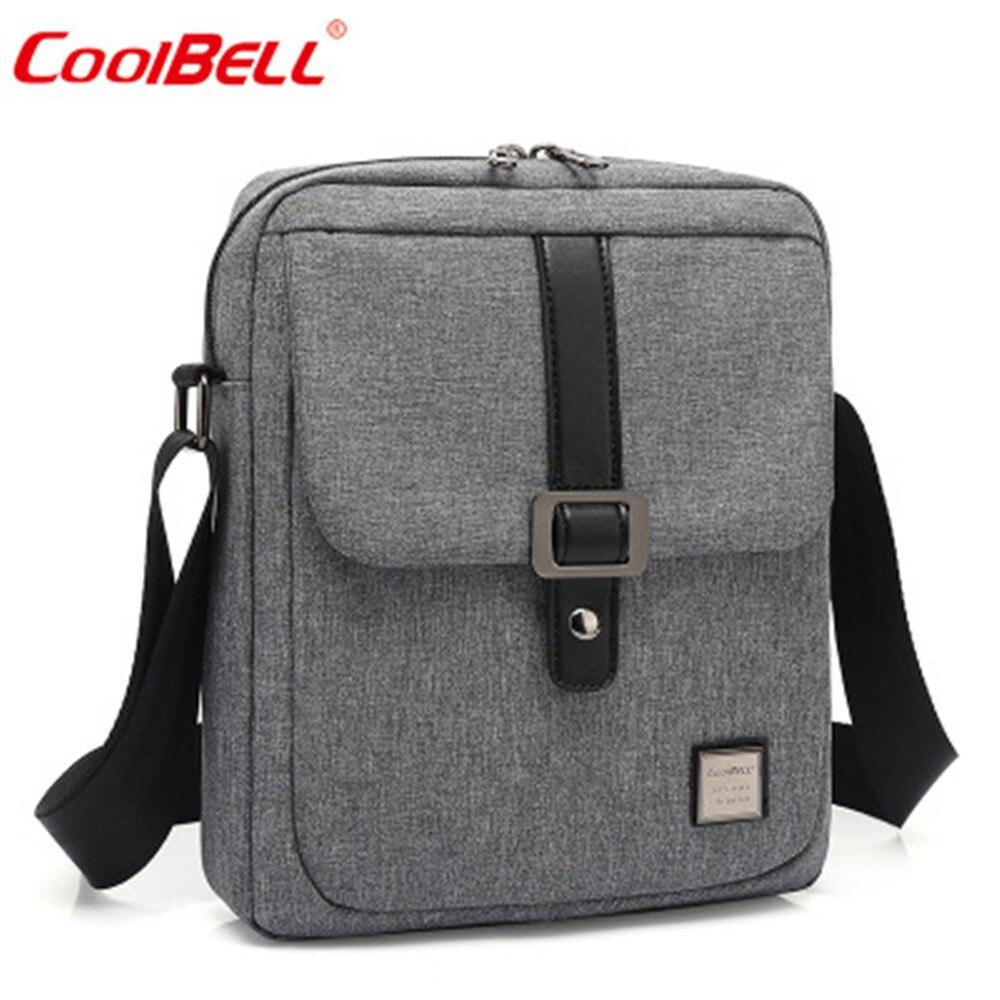 Coolbell taske 10 tommer usb tablet taske multifunktionel afslappet udendørs skuldertaske bærbar vandtæt diagonal cross taske