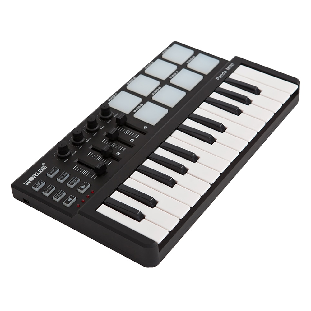 Portable MIDI Keyboard Controller Mini USB Keyboard MIDI Control MIDI Controller Keyboard Pads 7 Styles for Option