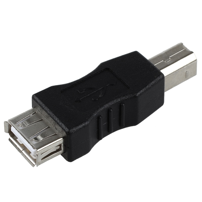 USB Type A Female to USB Type B Male Adapter 220v to 12v Power Supplier Adapter: Default Title