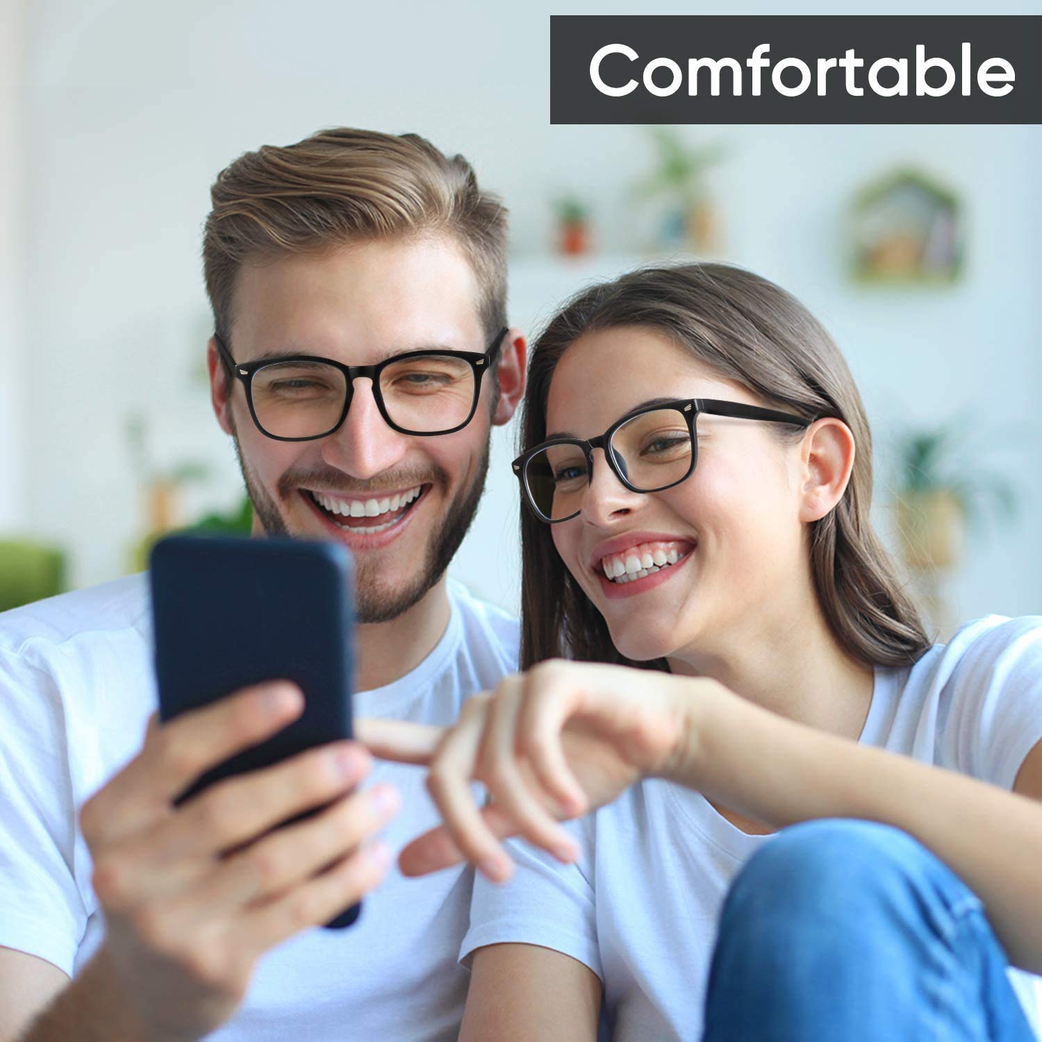 Gafas clásicas con bloqueo de luz azul, gafas cuadradas para ordenador, montura de gafas para Nerd, gafas antirayos azules para juegos de ordenador