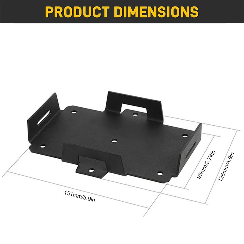 Suporte de bateria de carro de alumínio, montagem de bateria de carro, acessórios de substituição automotiva, hardware de deck de barco, peças rv para fuzileiros navais