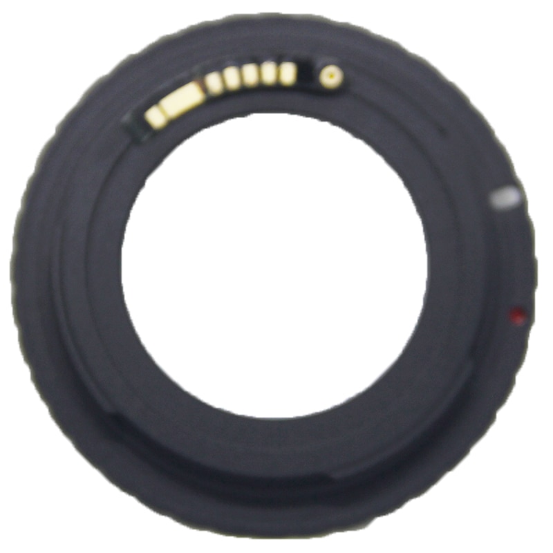 Foleto Elektronische Af Bevestig M42 Mount Lens Adapter Voor Canon Eos 5D 7D 60D 50D 40D 500D 550D 600D Rebel t2i T3i 1100D (M42-E0S)