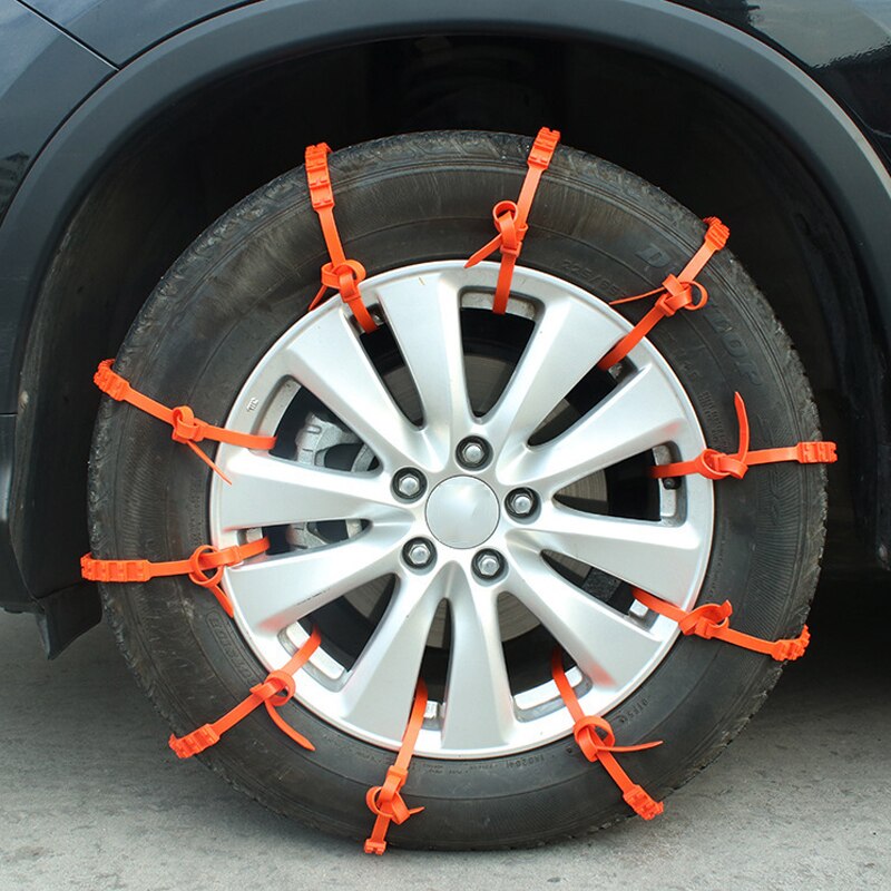 Alomejor 4Pcs RC Tire Chains | Metal Snow Anti-Slip Chains For MN86 1/12 Scale RC Crawler Cars