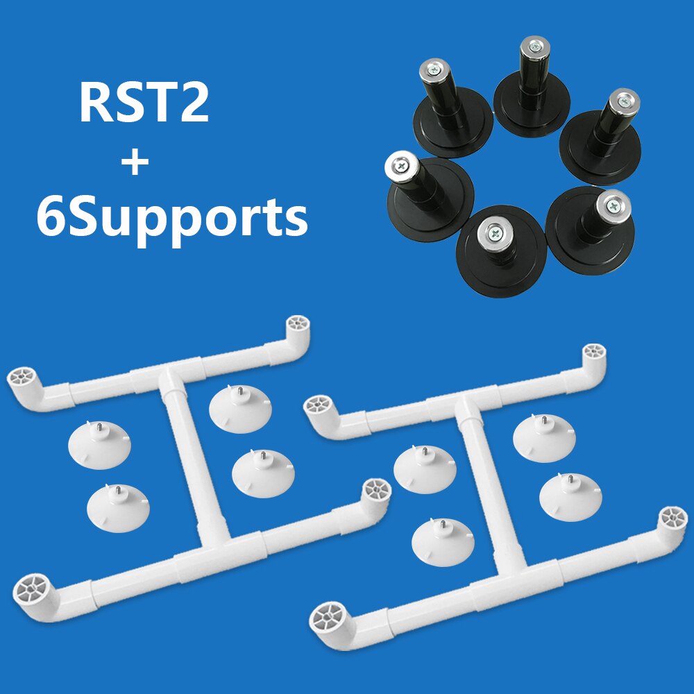 LED LCD TV Screen Remove Repair Tool Silicone Vacuum Suction Cup Support Connector 32-65 Inch Maintenance Device: RST2 with Supports