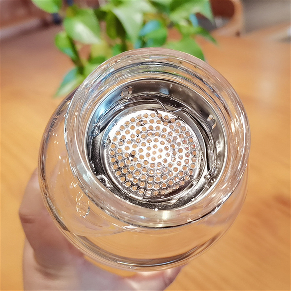 Botellas de vidrio de gran capacidad para niños y niñas, botella de agua creativa sin BPA, taza de viaje para escuela, café y té, 1000ml