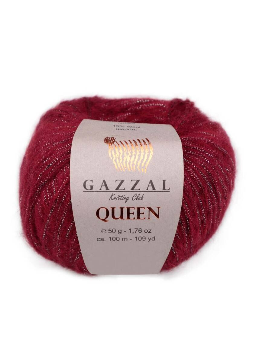 Gazzal Queen Ball Hand Knitting Yarn, 50 grams 100 meters, Thread, Wool, Metallized, Fantasy, Baby, Crochet, Clothes, Sport, Cardigan, Blouse, , Amigurumi, Hobby, Packs, Palmie Store, Made In Turkish Diy: 7219