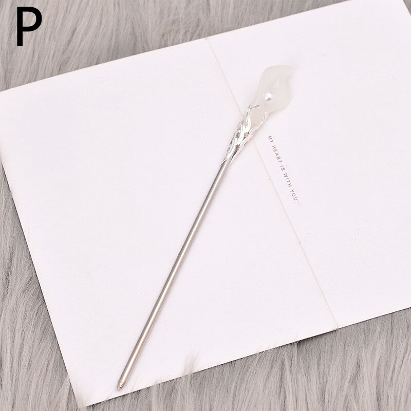 Pałeczki do włosów w stylu chińskim metalowe Rhinestone włosy kij kobiety Tassel kwiat perłowy chluba szpilka akcesoria biżuteria do włosów: P