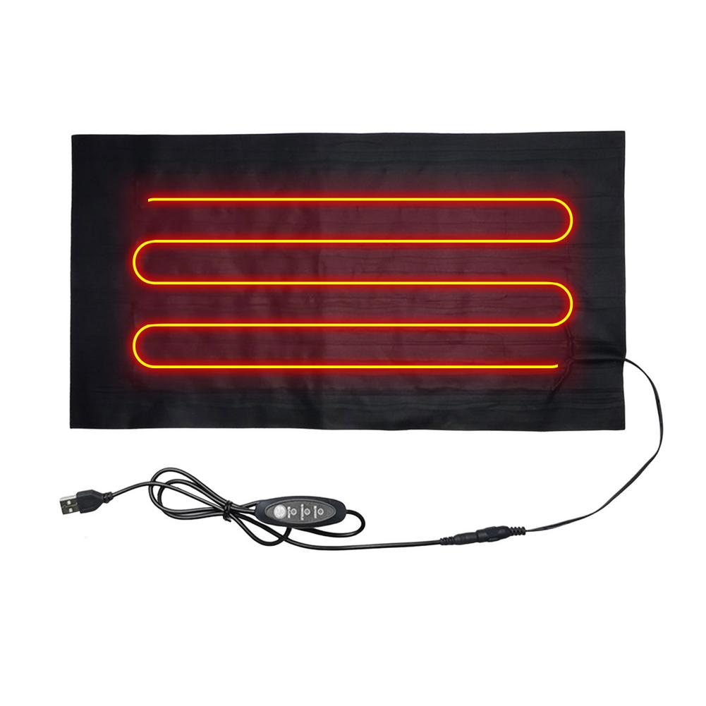 Elektryczna mata grzewcza dla psów i kotów regulowane USB przewód placki duży ciepła mata na łóżko z podgrzewaną wodą dla zwierząt domowych dużych zwierząt domowych koce i hodowla: MULTI