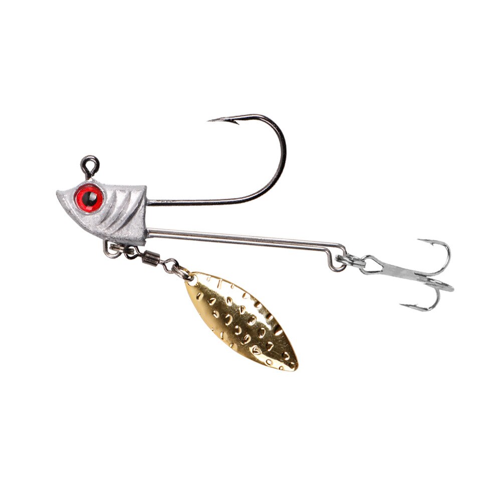 Anzuelo con cabeza de pez, anzuelo con cabeza plomada de plomo, 7g, 10g, 17g, señuelo para anzuelo de pesca, accesorios de aparejos de pesca, 1 Uds.