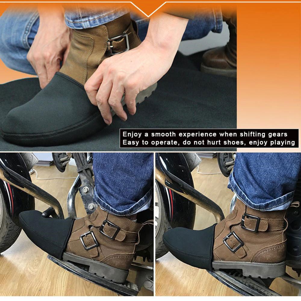 Protector de zapatos para motocicleta, accesorios de cambio de marchas, Protector de botas de moto