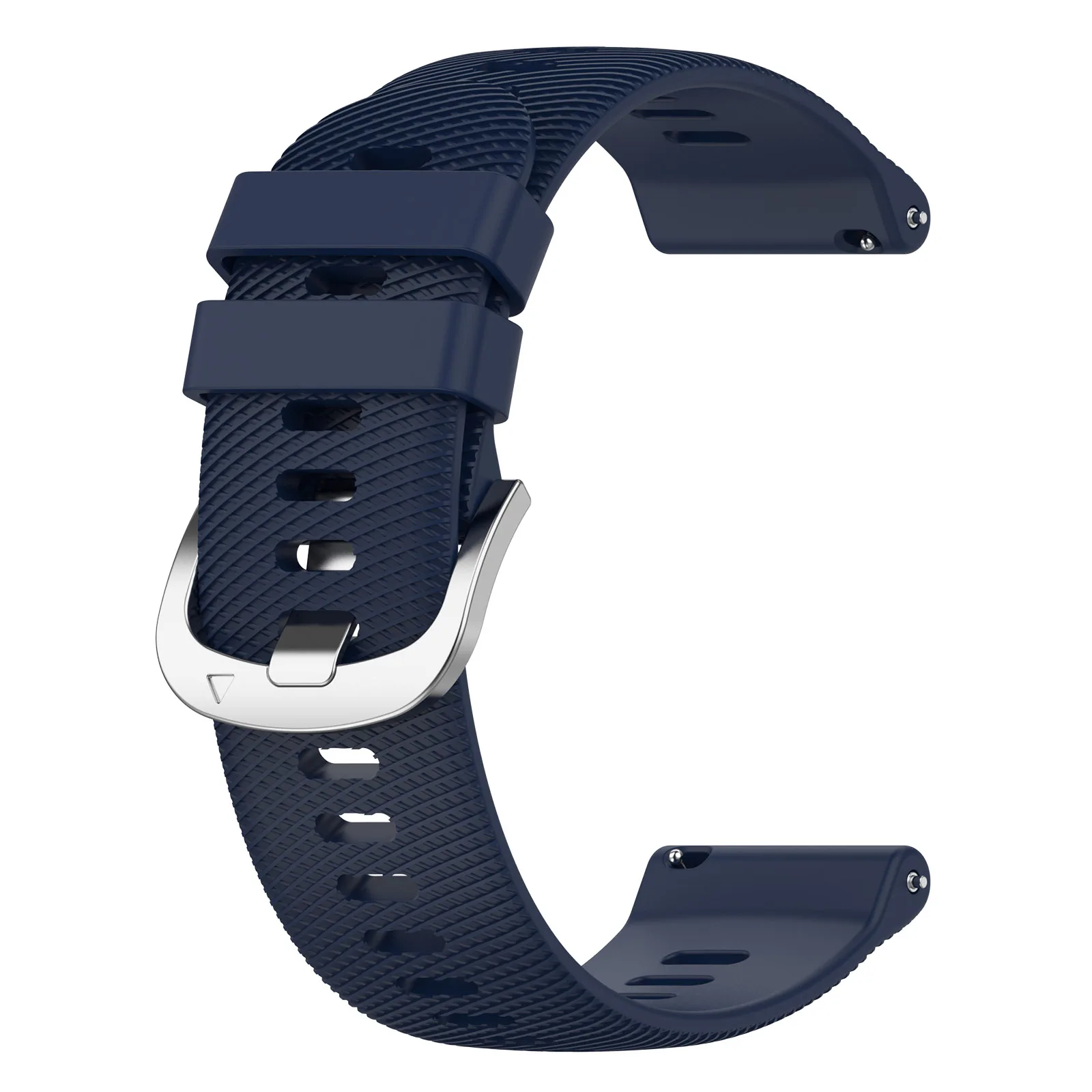 Voor Garmin Venu SQ2 SQ Muziek Siliconen Horlogeband Sporthorlogeband Armband: Donkerblauw