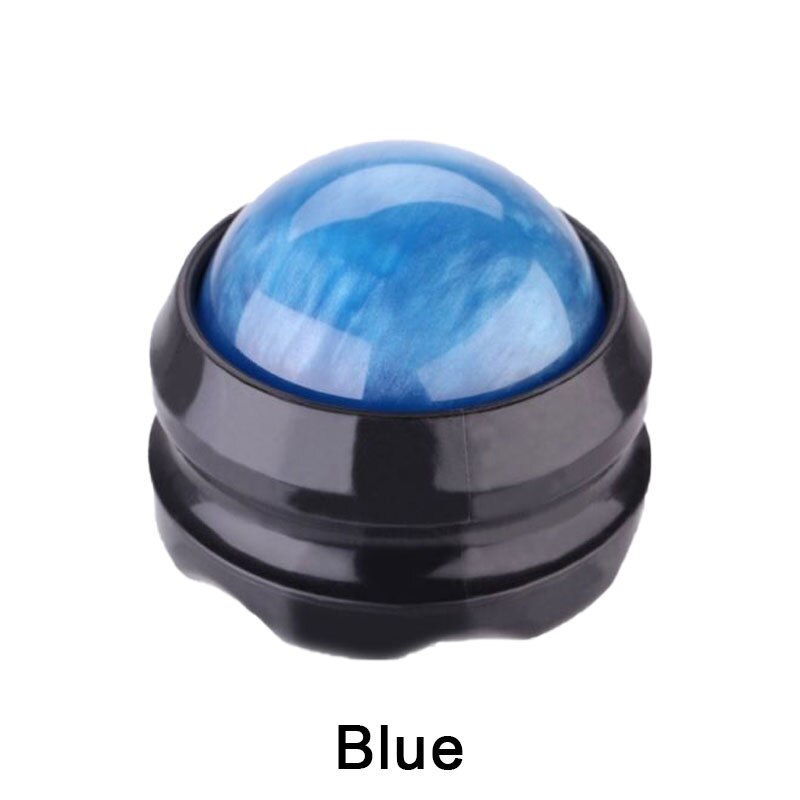Health Ball Massage Roller Ball Massager Body Therapy Foot Waist Hip Back Relaxer Stress Release Muscle Relaxation Equipment: Blue