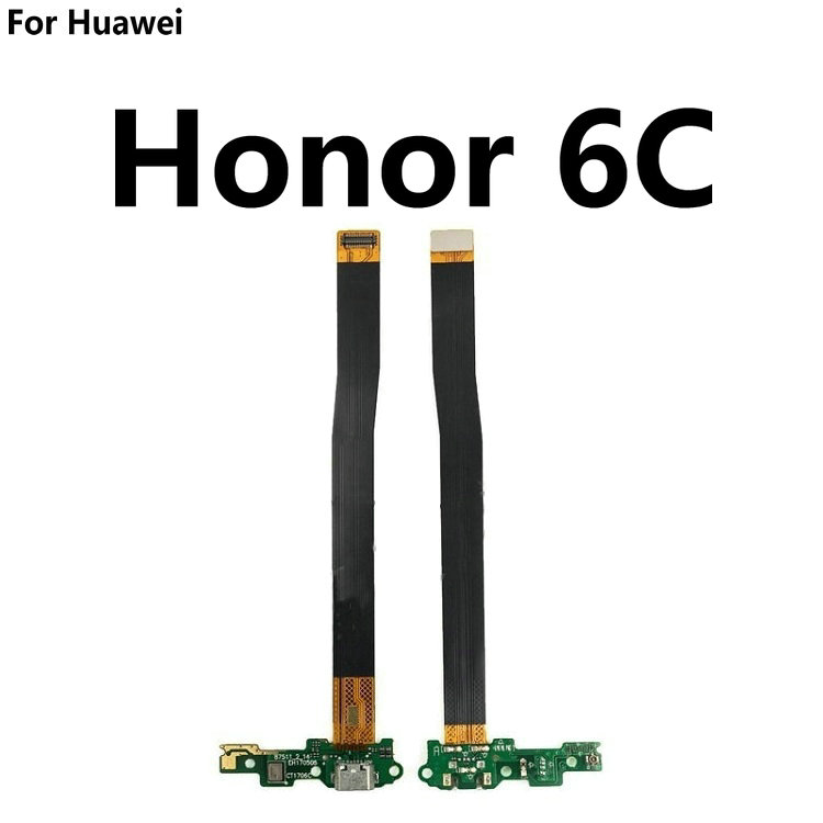 Ladung Hafen Verbinder Gremium Teile biegen Kabel Mit Mikrofon Mic Für Huawei Honor Spielen 8A 7A 7C 7X 7S 6A 6C 6X 5C Profi: Gelb