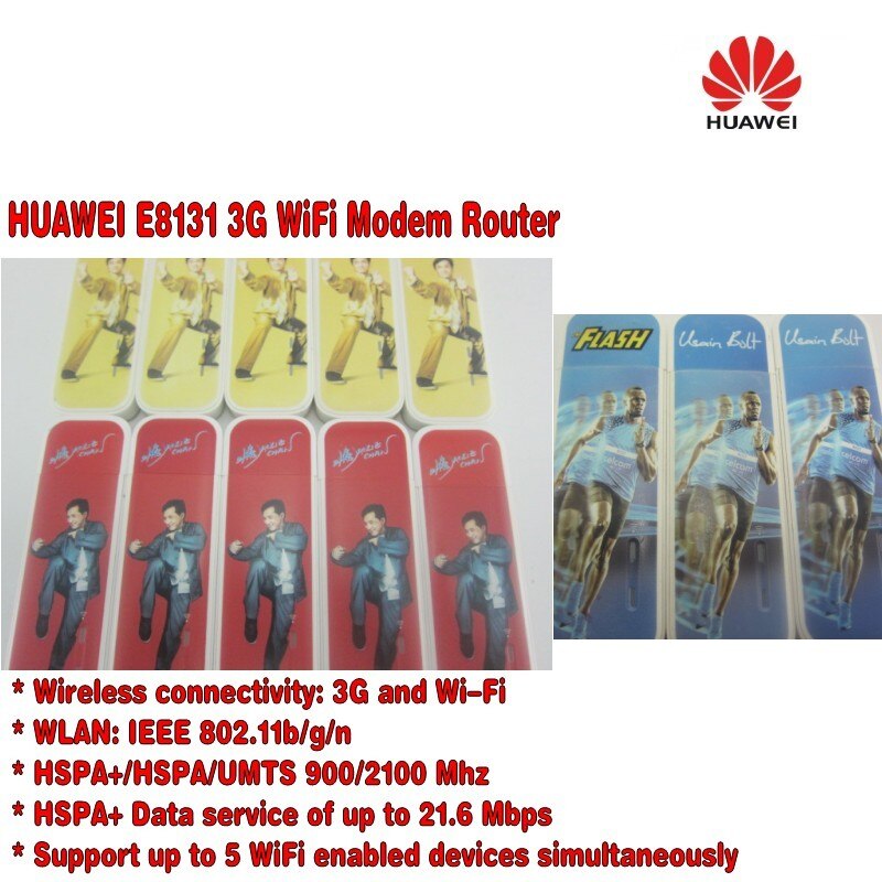 Original Unlock HSPA 21.6Mbps HUAWEI E8131 3G WiFi Modem Router And HUAWEI WiFi Modem